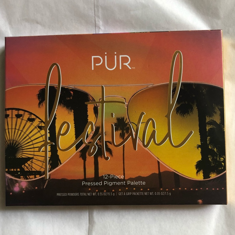 PÜR Festival eyeshadow palette, brand new